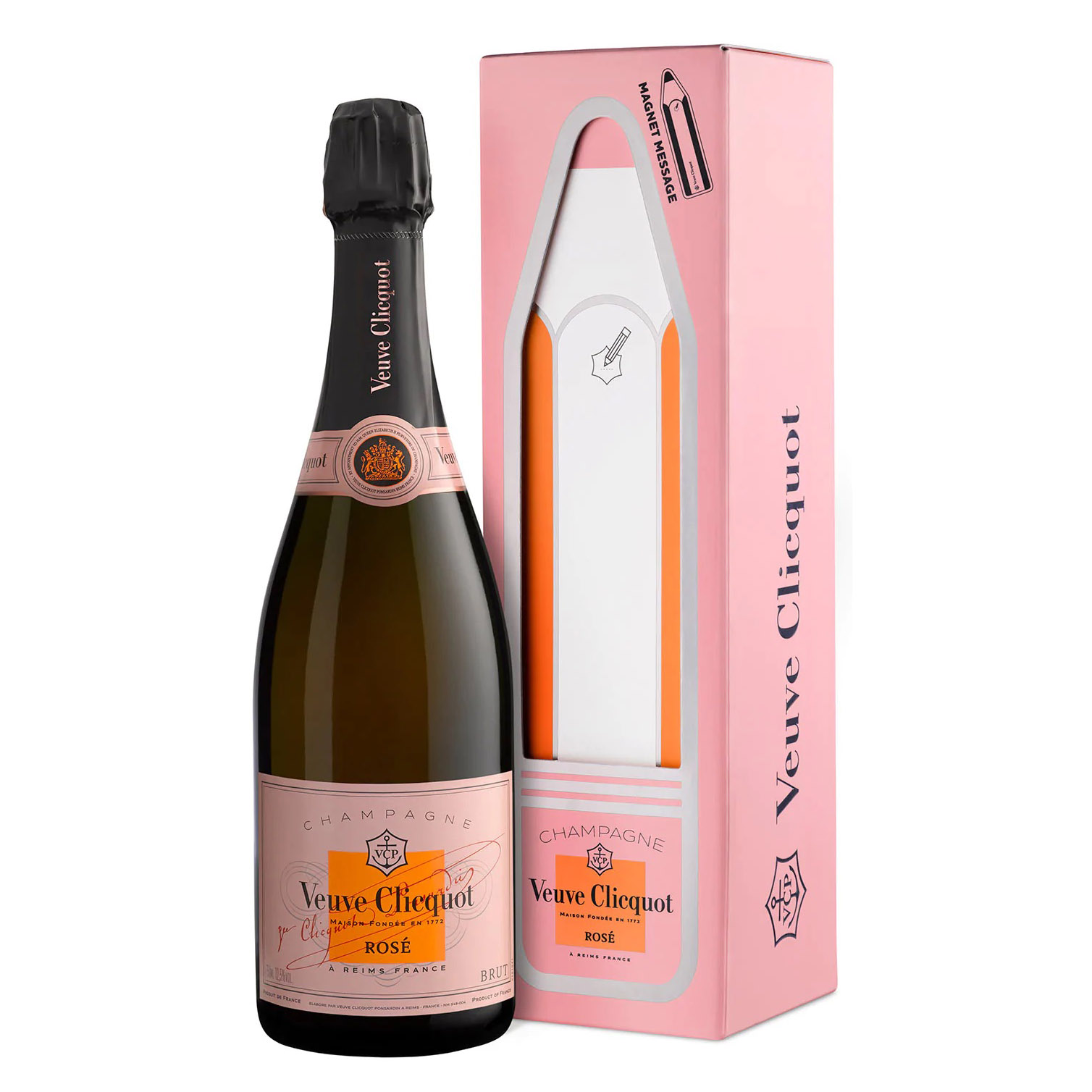 Veuve Clicquot Rose Message Edition 75cl Gifts