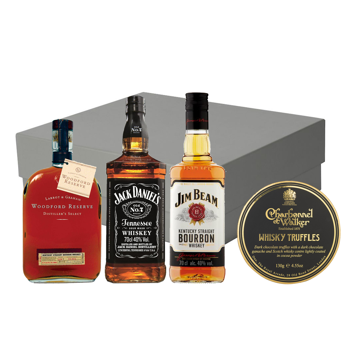 Bourbon Whisky and Chocolates Hamper | Gifts International