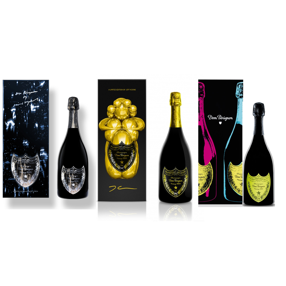 CHAMPAGNE DOM PERIGNON LIMITED EDITION JEFF KOONS 2004 75CL 12.5 % -  Products - Whisky Antique, Whisky & Spirits