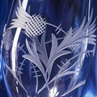 View Flower of Scotland 2 Large Wine 216mm (Presentation Boxed) Royal Scot Crystal number 1