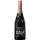 View Moet & Chandon Vintage Rose 2015 Champagne 75cl And Flutes In Luxury Presentation Box number 1