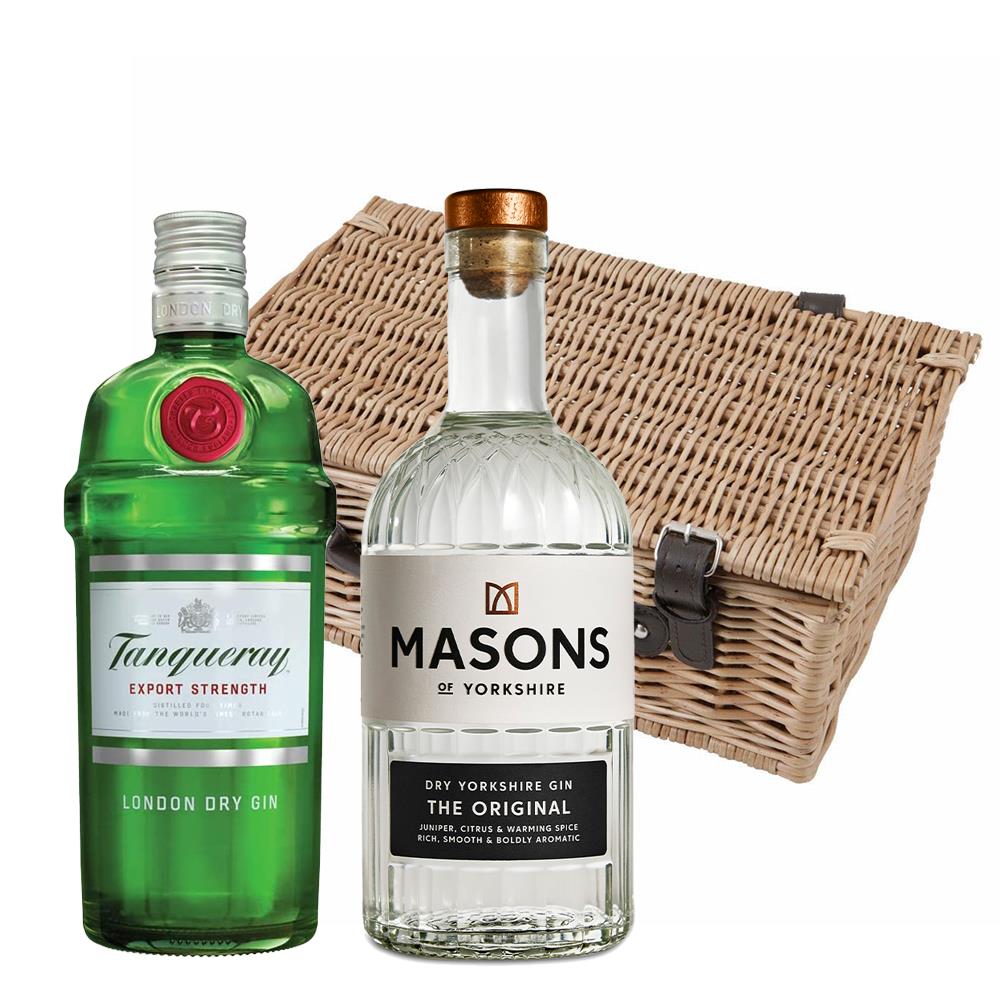 Tanqueray Gin And Masons Gin Duo Hamper 2x70cl Buy Online For Nationwide Delivery Ts Uk