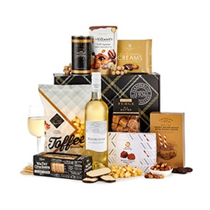 Buy Sip and Snack With White Wine Hamper