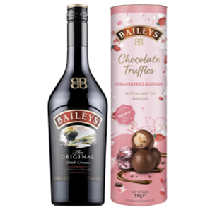 Buy Baileys Irish Cream 70cl & Baileys Strawberries & Cream Truffles Gift Set