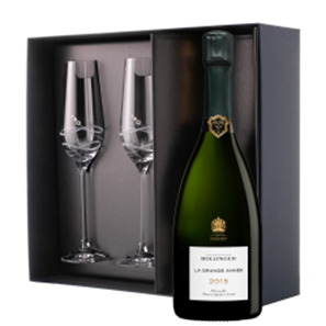 Buy Bollinger Grande Annee, Vintage, 2015 And Diamante Venezia Flute Set Gift Box