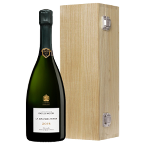 Buy Bollinger Grande Annee, Vintage, 2015 In a Luxury Oak Gift Boxed