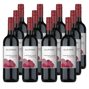 Buy Case of 12 Alpino Montepulciano dAbruzzo 75cl Red Wine