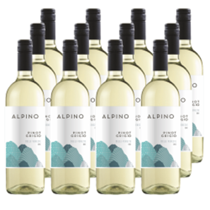 Buy Case of 12 Alpino Pinot Grigio 75cl White Wine