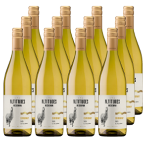 Buy Case of 12 Altitudes Reserva Chardonnay 75cl White Wine