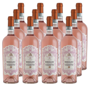 Buy Case of 12 Cantina del Garda Bardolino Chiaretto 75cl Rose Wine