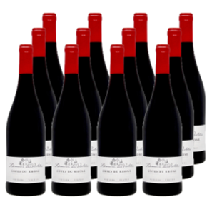 Buy Case of 12 Les Violettes Cotes du Rhone 75cl Red Wine