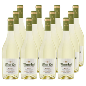 Buy Case of 12 Monte Real Blanco Barrel Fermented 75cl White Wine