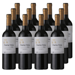 Buy Case of 12 Puerta Vieja Tinto Reserva