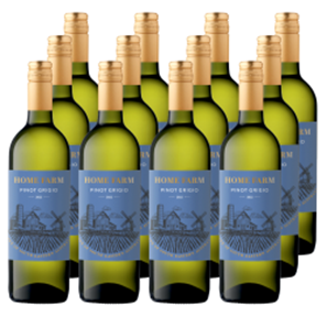 Buy Case of 12 The Home Farm Pinot Grigio 75cl White Wine