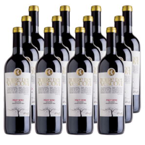 Buy Case of 12 Torre dei Vescovi Pinot Nero 75cl Red Wine