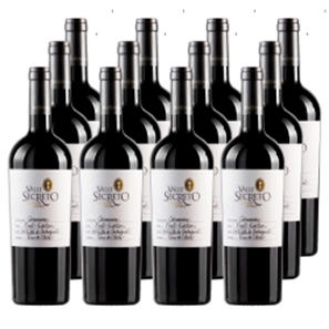 Buy Case of 12 Valle Secreto First Edition Carmenere 75cl Red Wine