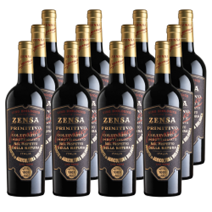 Buy Case of 12 Zensa Primitivo 75cl Red Wine