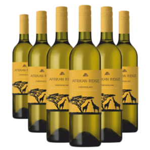 Buy Case of 6 Afrikan Ridge Chenin Blanc 75cl White Wine