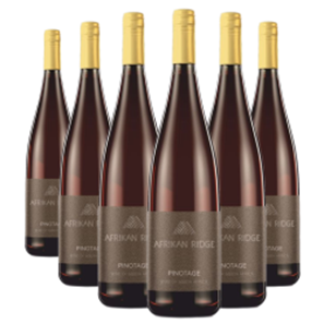 Buy Case of 6 Afrikan Ridge Pinotage 75cl Red Wine