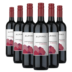 Buy Case of 6 Alpino Montepulciano dAbruzzo 75cl Red Wine