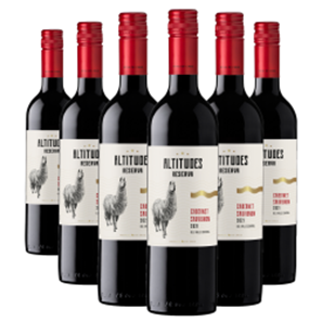 Buy Case of 6 Altitudes Reserva Cabernet Sauvignon 75cl Red Wine