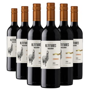 Buy Case of 6 Altitudes Reserva Carmenere 75cl Red Wine