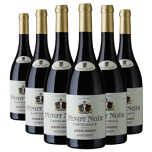 Buy Case of 6 Castelbeaux Pinot Noir 75cl Red Wine