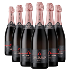 Buy Case of 6 Chapel Down Rose English Sparkling Wine 75cl