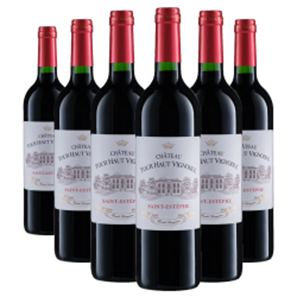 Buy Case of 6 Chateau Tour Haut Vignoble Bordeaux 75cl Red Wine