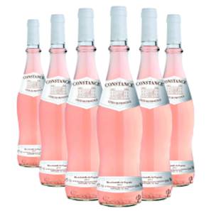 Buy Case of 6 Cuvee Constance Cotes de Provence Rose Wine 75cl