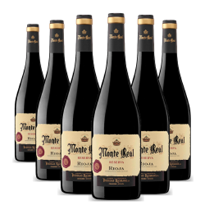 Buy Case of 6 Monte Real Reserva 75cl Red Wine