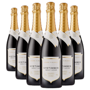 Buy Case of 6 Nyetimber Blanc de Blancs English Sparkling 75cl