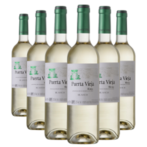 Buy Case of 6 Puerta Vieja Rioja Blanco 75cl White Wine