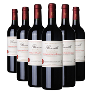 Buy Case of 6 Roseville Bordeaux St Emilion 75cl Red Wine