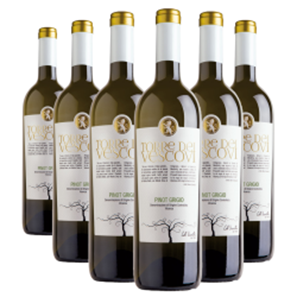 Buy Case of 6 Torre dei Vescovi Pinot Grigio 75cl White Wine