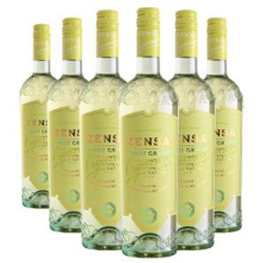 Buy Case of 6 Zensa Pinot Grigio IGP 75cl White Wine