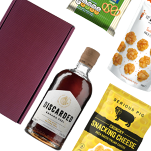 Buy Discarded Banana Peel Rum 70cl Nibbles Hamper