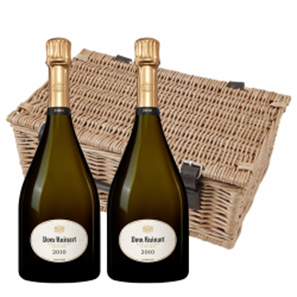 Buy Dom Ruinart Blanc de Blancs 2010 Champagne 75cl Duo Hamper (2x75cl)