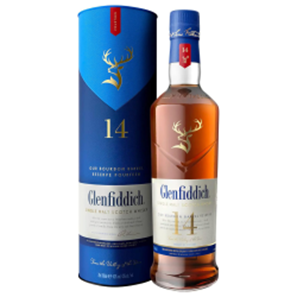 Buy Glenfiddich 14 Year Old Bourbon Barrel Reserve Whisky 70cl