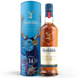 Buy Glenfiddich 14 Year Old Bourbon Barrel Reserve Whisky 70cl In Festive Gift Box