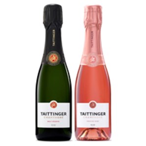 Buy Mixed Taittinger Brut & Rosé Champagne 37.5cl Duo Set