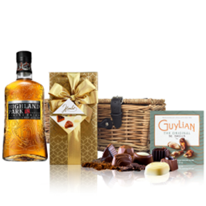 Buy Highland Park 18 year old Malt 70cl And Chocolates Hamper