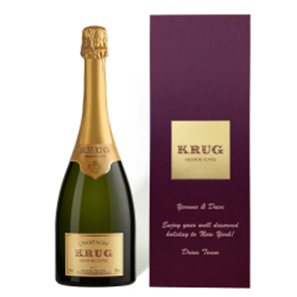 Buy Krug Grande Cuvee Editions Champagne 75cl, With Personalised Box