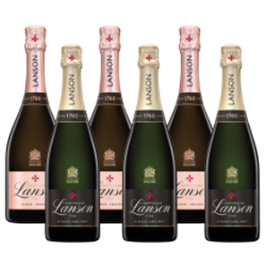 Buy Lanson le Black Creation & Lanson le Rose Creation (6x75cl) Case