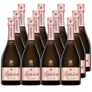 Buy Lanson Le Rose Creation Champagne 75cl Case of 12