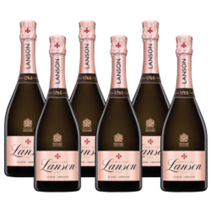 Buy Lanson Le Rose Creation Champagne 75cl (6x75cl) Case