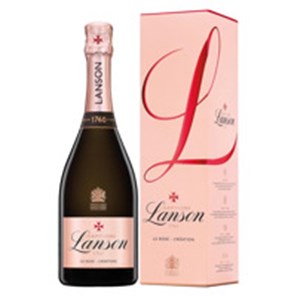 Buy Lanson Le Rose Creation Champagne Gift boxed 75cl