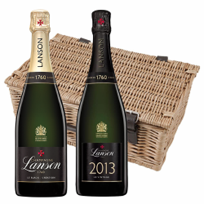 Buy Lanson Le Vintage & Lanson Le Black Creation Brut Duo Hamper (2x75cl)