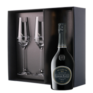 Buy Laurent Perrier Brut, Millesime, Vintage 2015 And Diamante Venezia Flute Set Gift Box