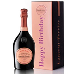 Buy Laurent Perrier Cuvee Rose Happy Birthday Tin 75cl